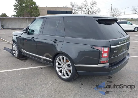 2014 Land Rover Range Rover 5.0L V8 Supercharged/5.0L V8 Supercharged Ebony Edition z USA, uszkodzony, nr VIN SALGS2EFXEA151570